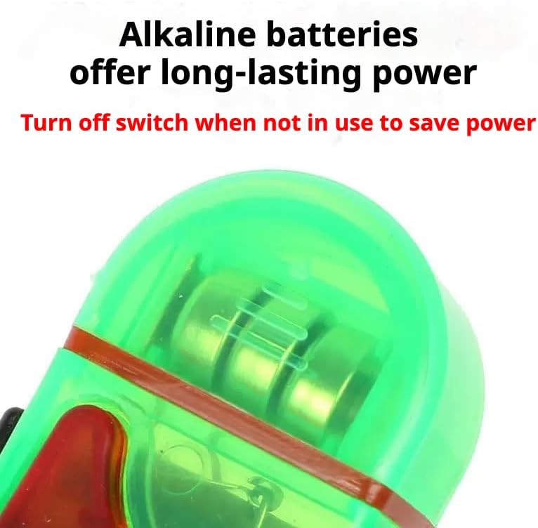 Hizoncore Fishing Bite Alarm, Electronic Fishing Alarms with LED Light, Sensitive Sound Alert for Night Fishing, Waterproof Fish Bite Indicator for Fishing Rods, Ice Fishing - Image 5